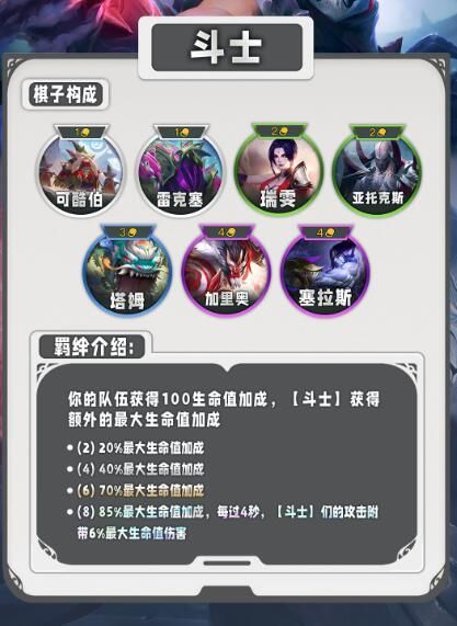 云顶s11羁绊一览表官方 云顶之弈s11羁绊全览图