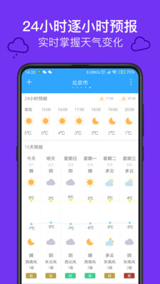 实况天气预报